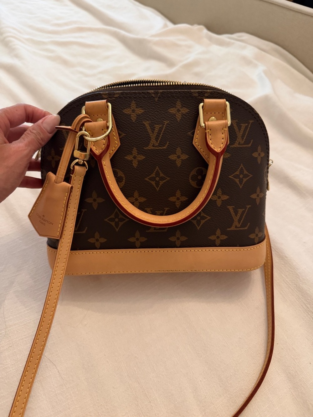Louis Vuitton Monogram Alma BB in Monogram Canvas with Vachetta Trim